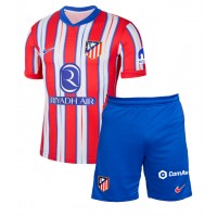 Koszulka piłkarska Atletico Madrid Koke #6 Strój Domowy dla dzieci 2024-25 tanio Krótki Rękaw (+ Krótkie spodenki)